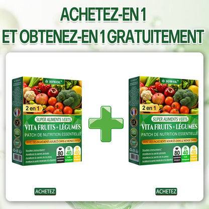 Patch nutritionnel essentiel Vita Fruits et Légumes